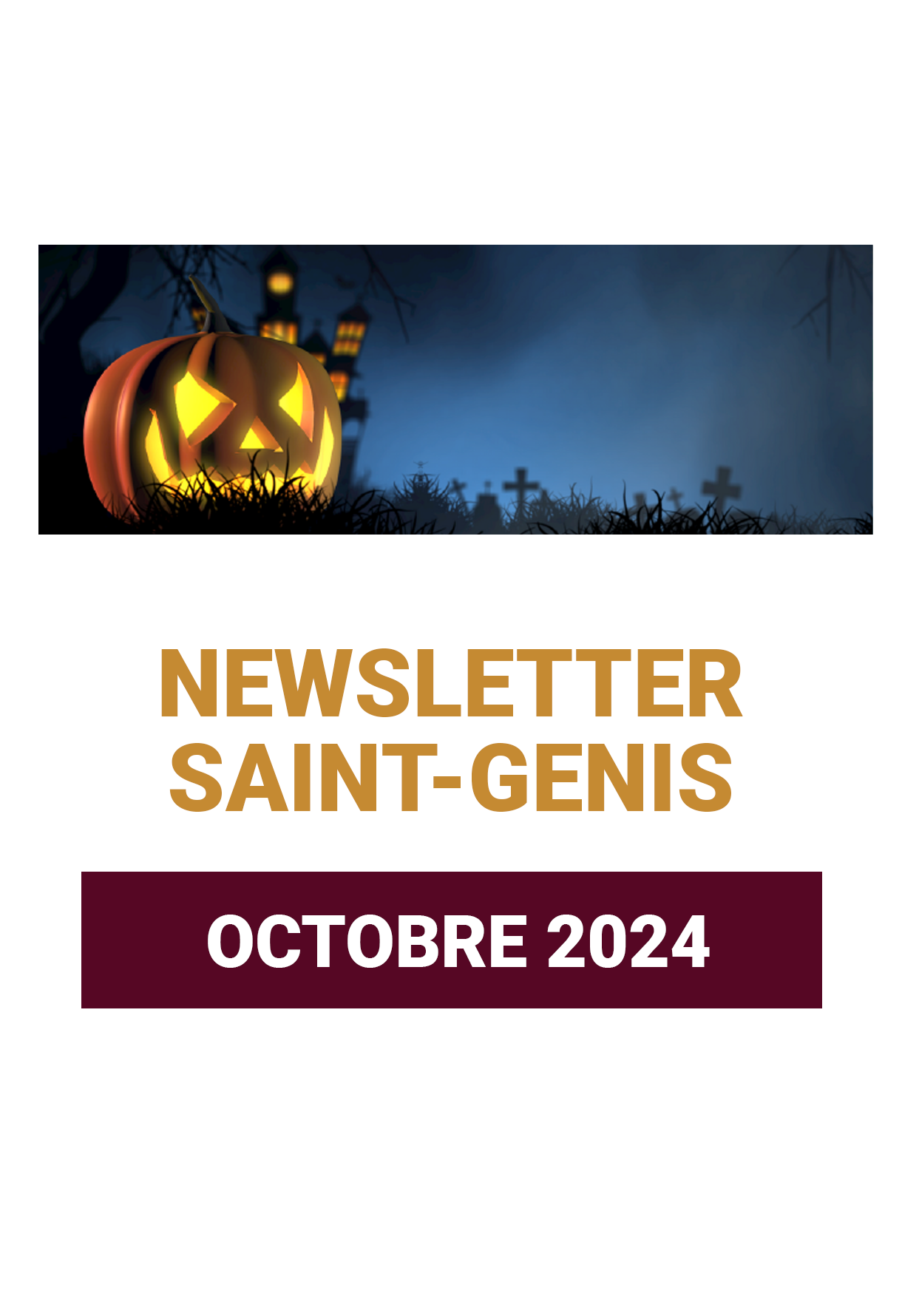 Information newsletter octobre 2024