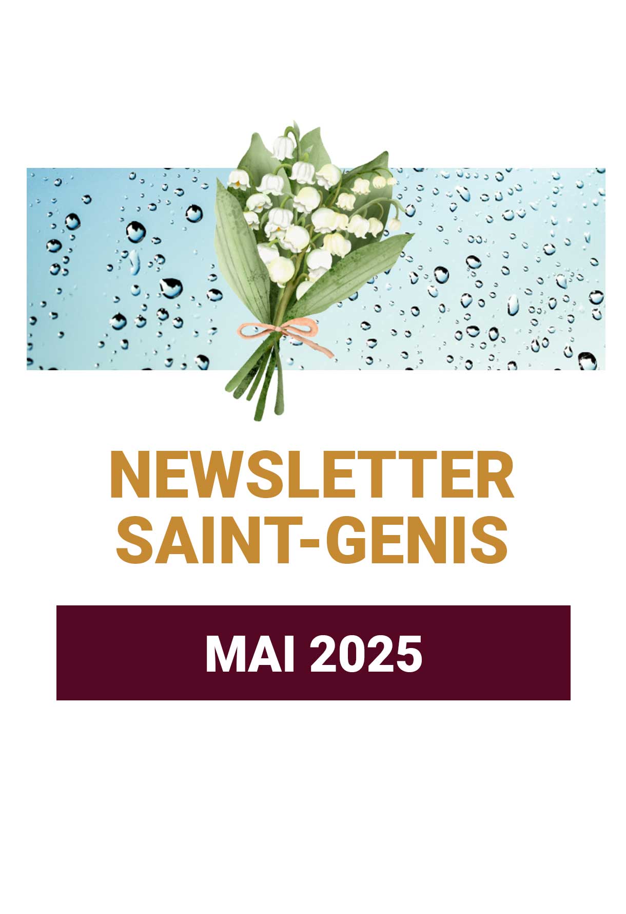 Information newsletter mai 2025